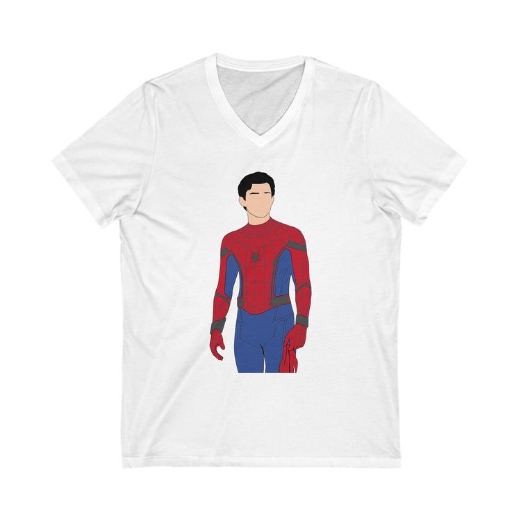 Spider-Man Unisex V-Neck Tee - Fandom-Made
