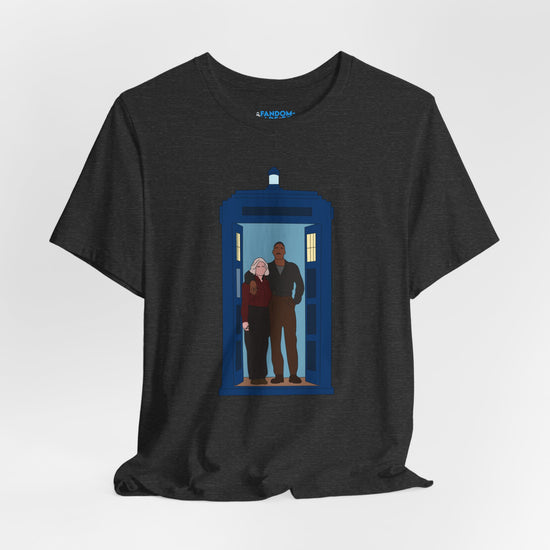 The Fifteenth Doctor and Ruby T-Shirt - Fandom-Made