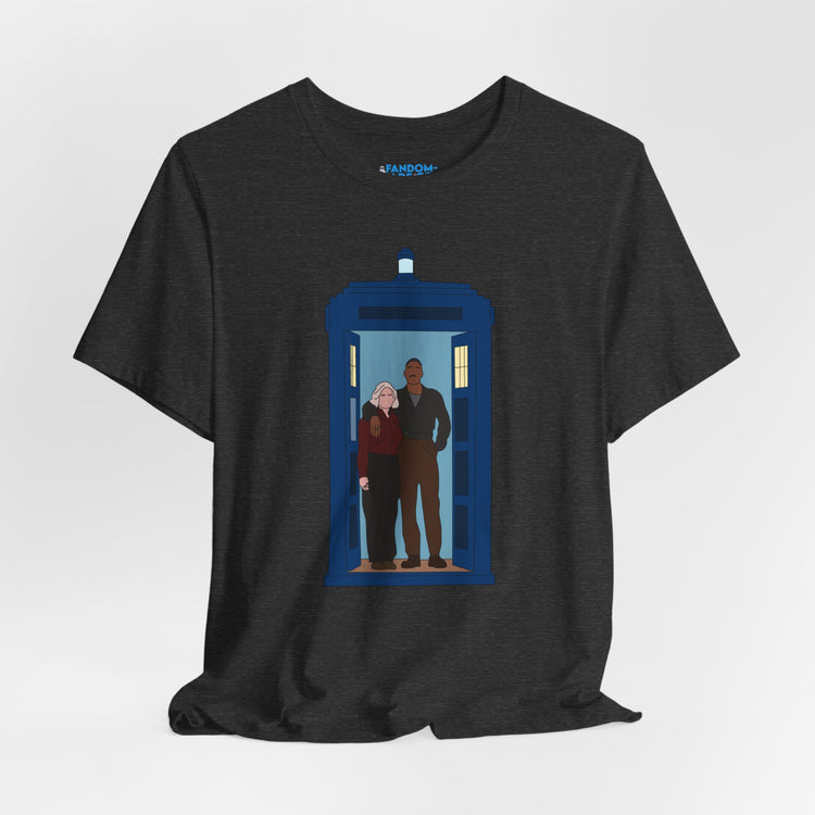 The Fifteenth Doctor and Ruby T-Shirt - Fandom-Made