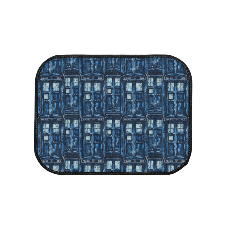 Tardis All-Over Print Car Floor Mat - Fandom-Made