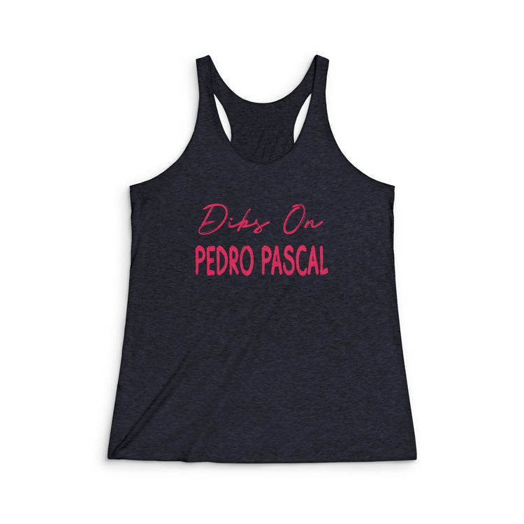 Dibs On Pedro Pascal Racerback Tank - Fandom-Made