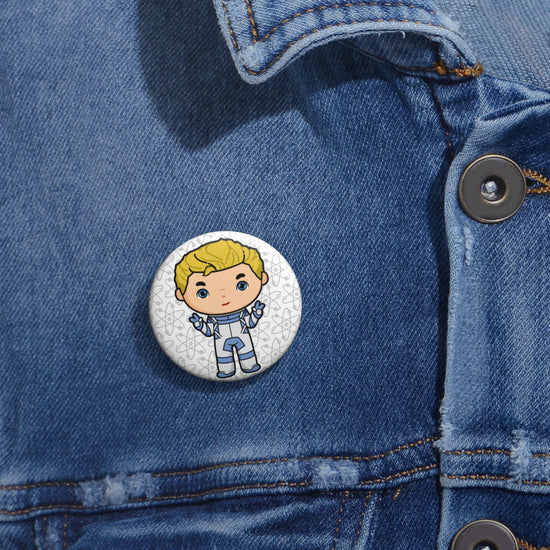 Johnny Storm Pin - Fandom-Made