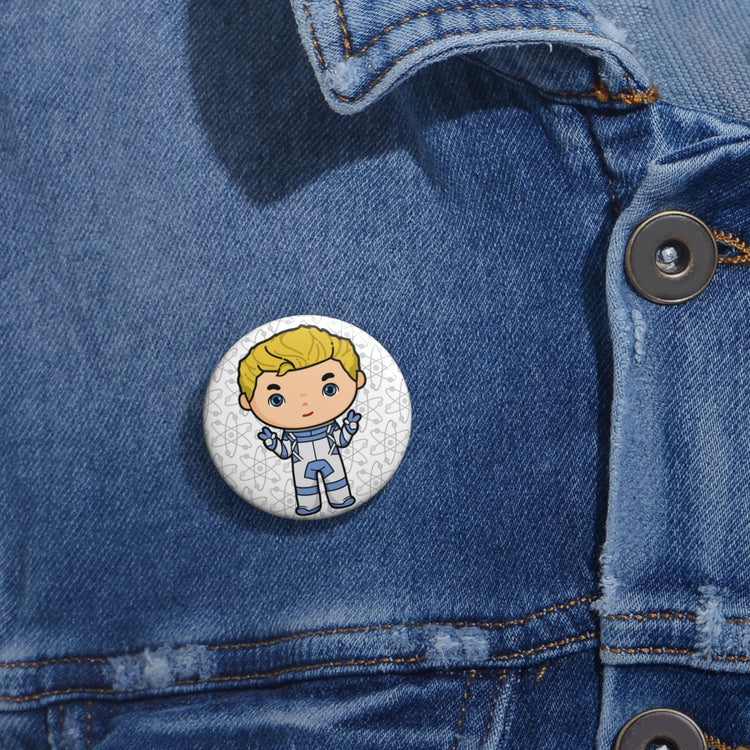 Johnny Storm Pin - Fandom-Made