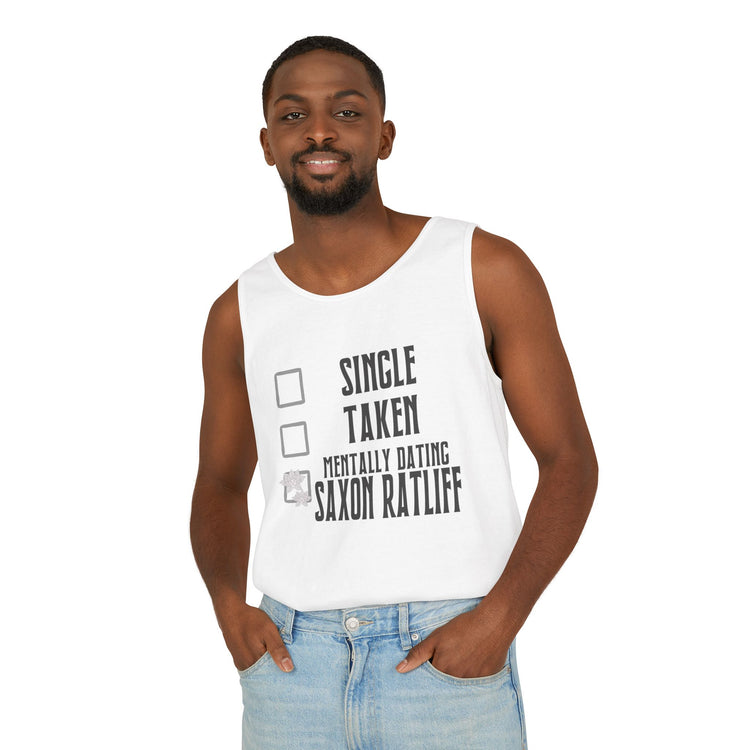 Mentally Dating Saxon Ratliff Tank Top - Fandom-Made