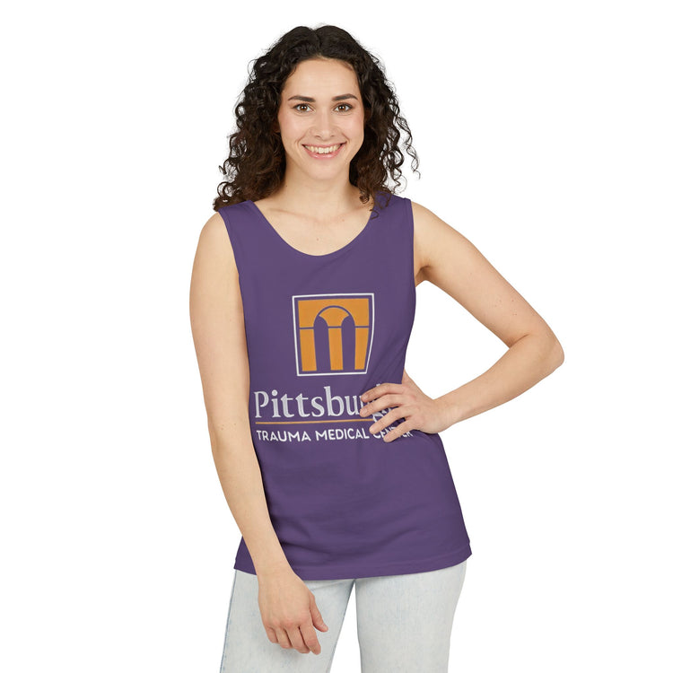 Pitt Trauma Unisex Garment-Dyed Tank Top - Fandom-Made