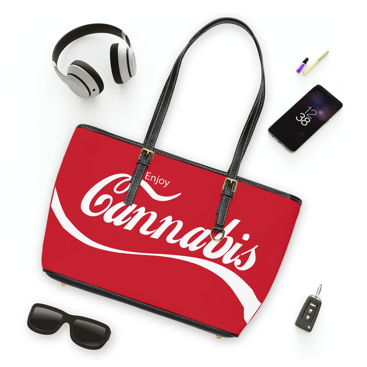 Enjoy Cannabis Shoulder Bag - Fandom-Made