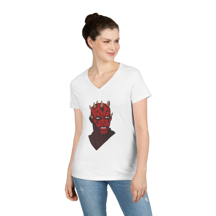 Darth Maul V-Neck Tee - Fandom-Made