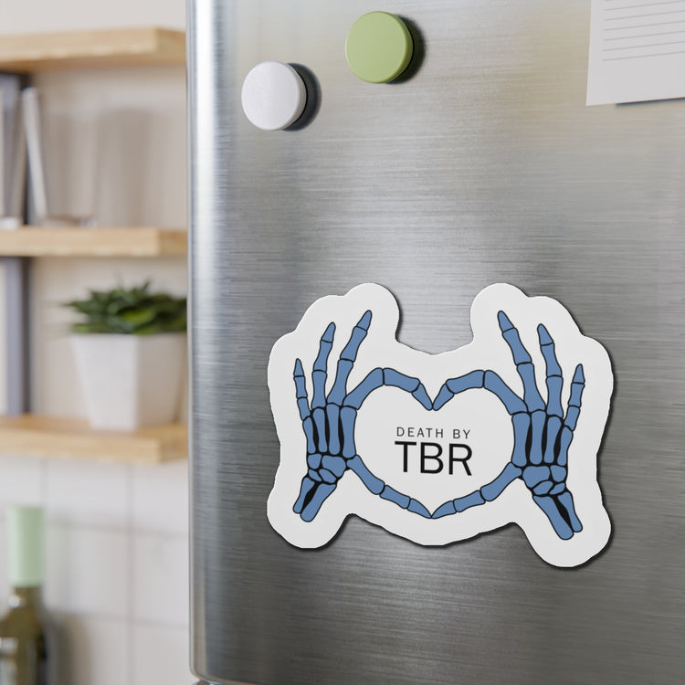 Death By TBR Die-Cut Magnet - Fandom-Made