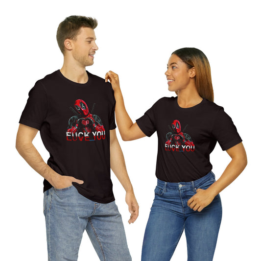 Deadpool Fuck Love Unisex T-Shirt - Fandom-Made