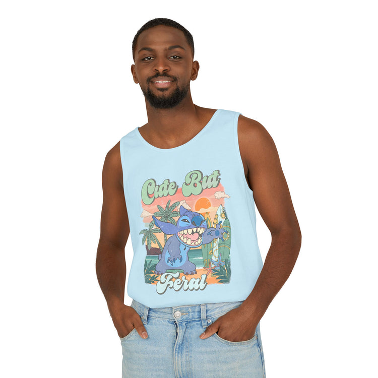 Cute But Feral Tank Top - Fandom-Made