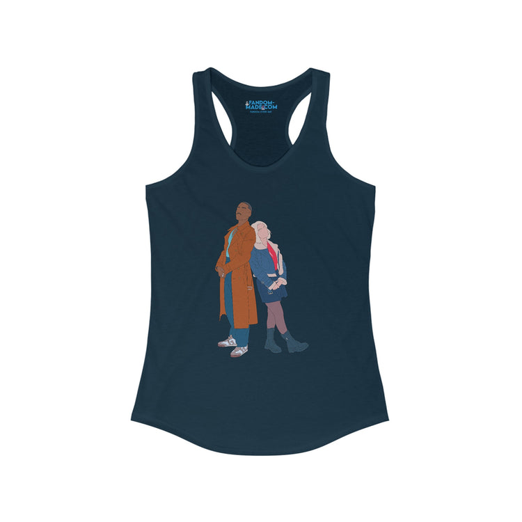 The Doctor & Ruby Sunday Racerback Tank - Fandom-Made