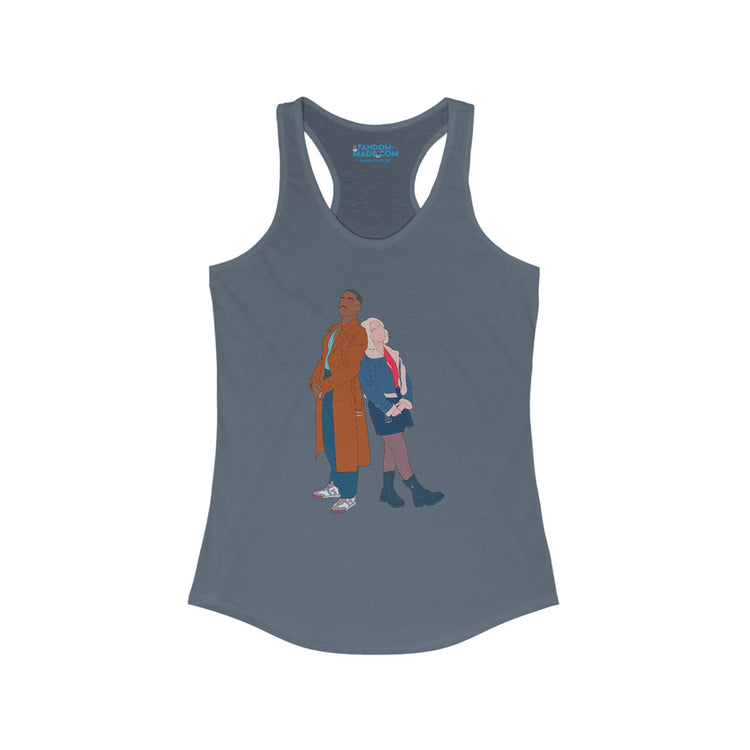 The Doctor & Ruby Sunday Racerback Tank - Fandom-Made