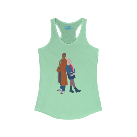 The Doctor & Ruby Sunday Racerback Tank - Fandom-Made