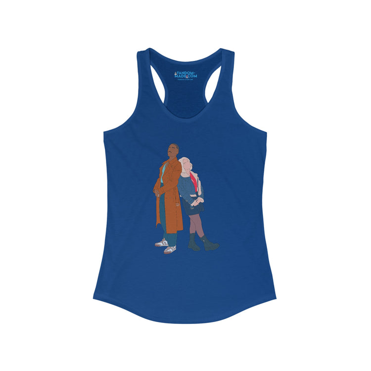 The Doctor & Ruby Sunday Racerback Tank - Fandom-Made