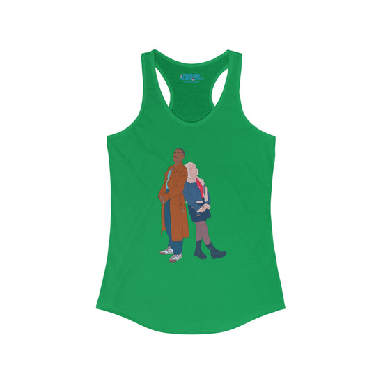The Doctor & Ruby Sunday Racerback Tank - Fandom-Made