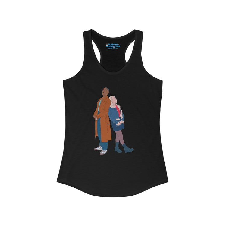The Doctor & Ruby Sunday Racerback Tank - Fandom-Made