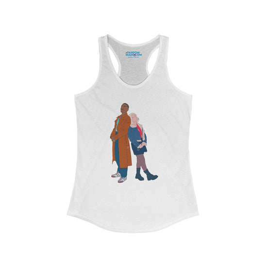The Doctor & Ruby Sunday Racerback Tank - Fandom-Made
