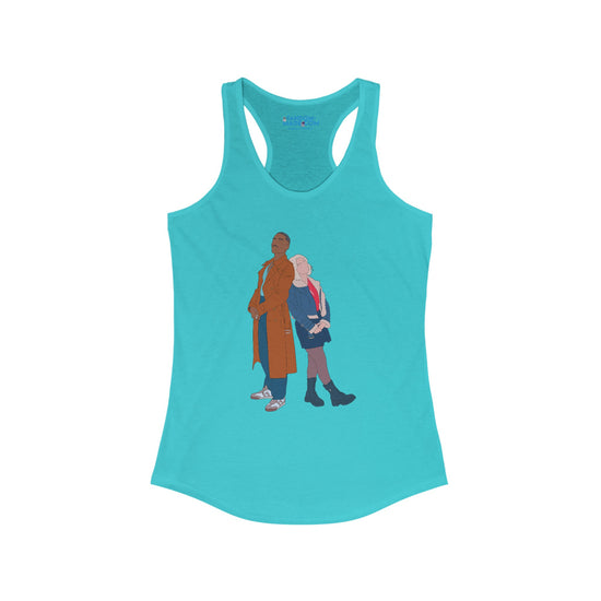 The Doctor & Ruby Sunday Racerback Tank - Fandom-Made
