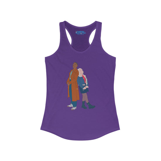 The Doctor & Ruby Sunday Racerback Tank - Fandom-Made
