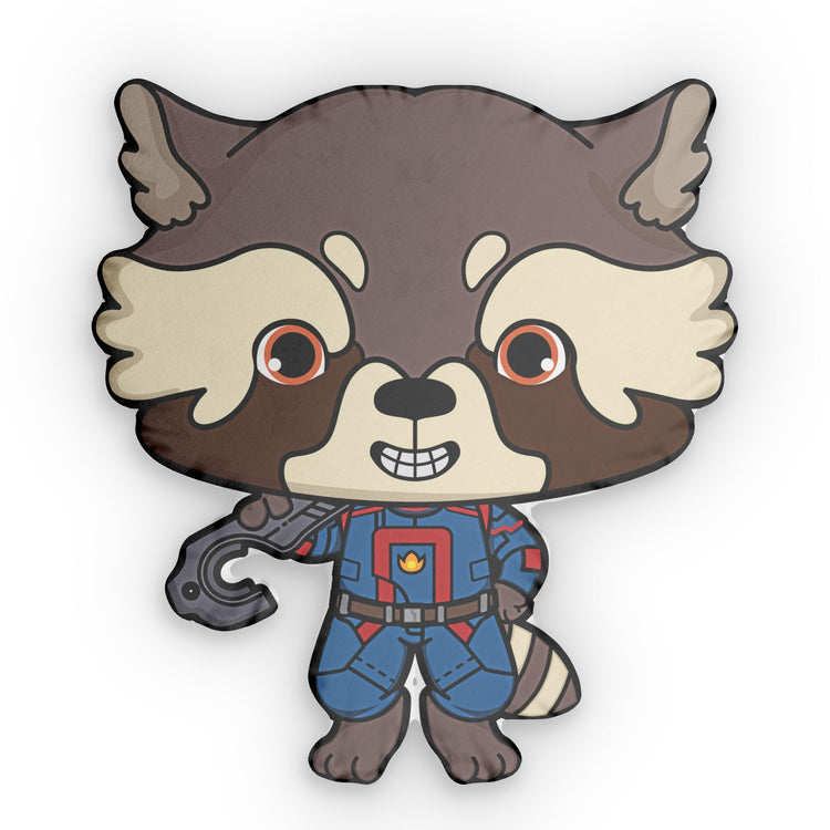 Rocket Raccoon-Shaped Pillow - Fandom-Made