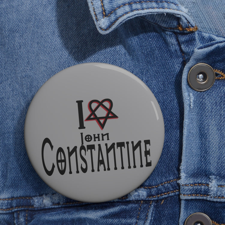 I Love John Constantine Pin - Fandom-Made