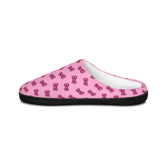 Kitty Bows Women's Slippers - Fandom-Made