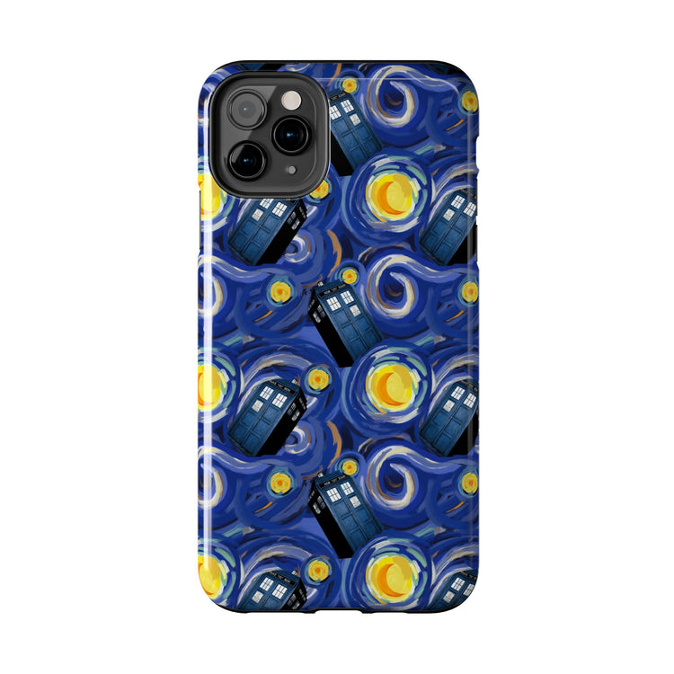 Tardis Night Phone Case - Fandom-Made