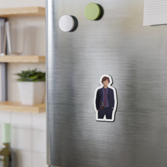 Spencer Reid Die-Cut Magnet - Fandom-Made