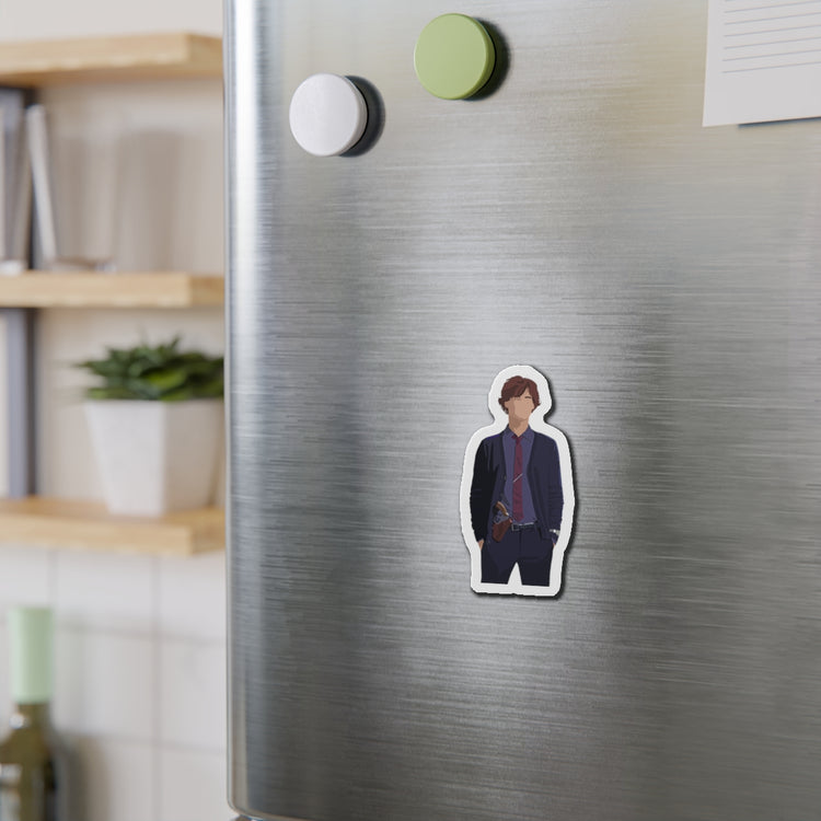 Spencer Reid Die-Cut Magnet - Fandom-Made