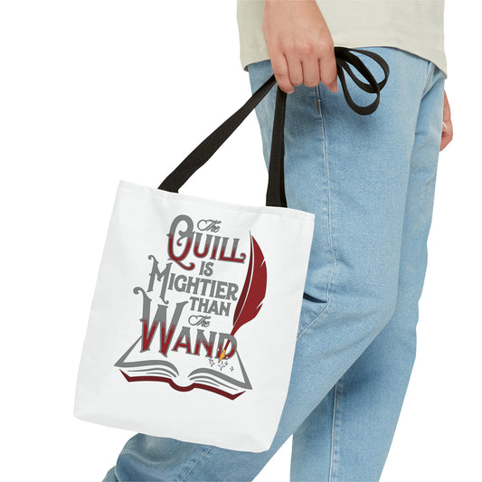 Quill Is Mightier Than The Wand Tote Bag - Fandom-Made