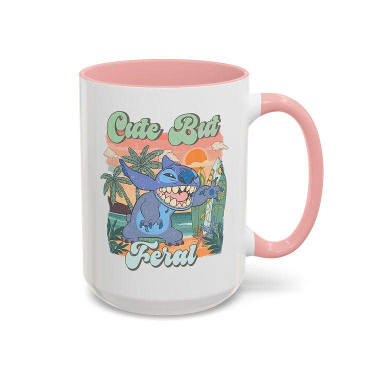 Cute But Feral Mug - Fandom-Made