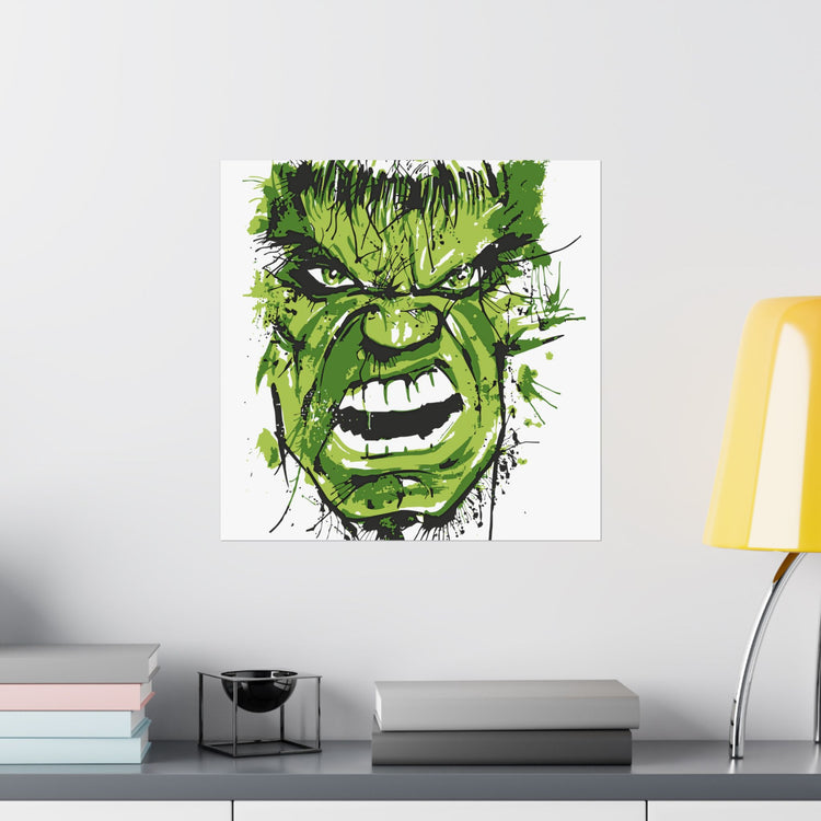 Hulk Face Poster