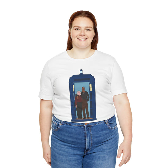 The Fifteenth Doctor and Ruby T-Shirt - Fandom-Made
