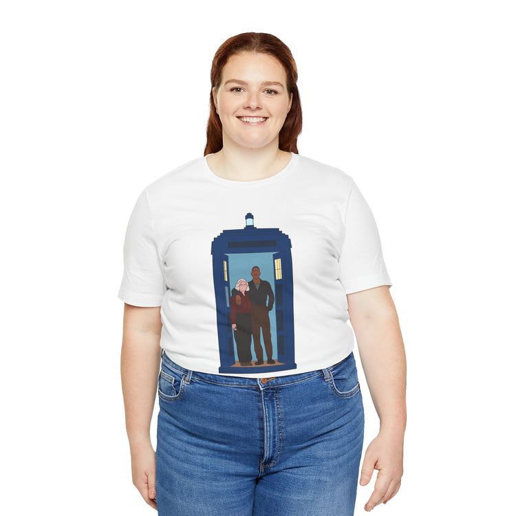 The Fifteenth Doctor and Ruby T-Shirt - Fandom-Made