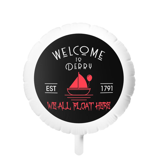 Welcome To Derry Mylar Balloon - Fandom-Made