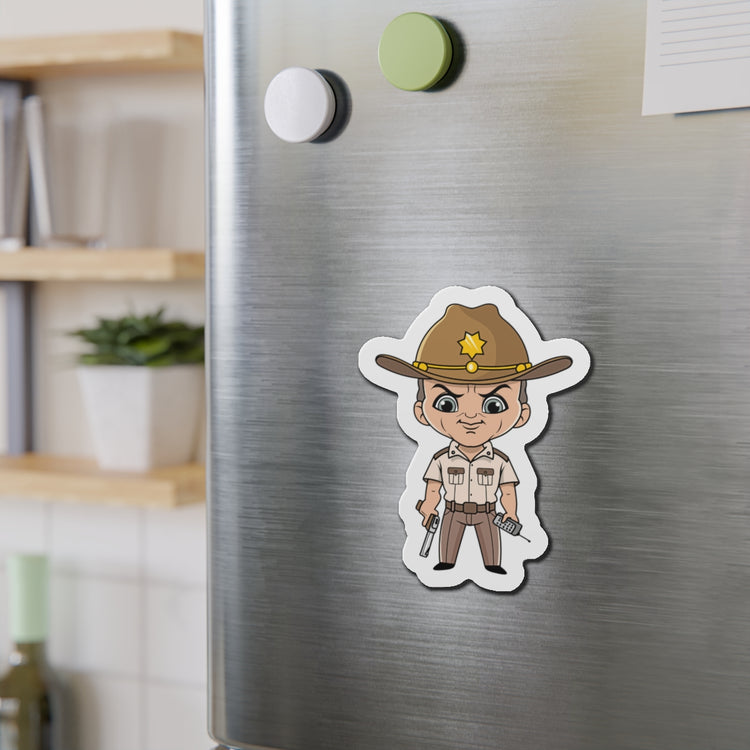Rick Grimes Die-Cut Magnet - Fandom-Made