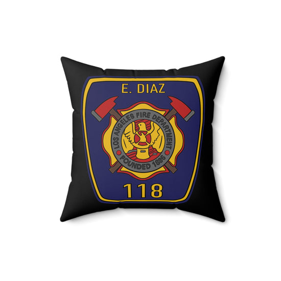 Eddie Diaz Square Pillow - Fandom-Made