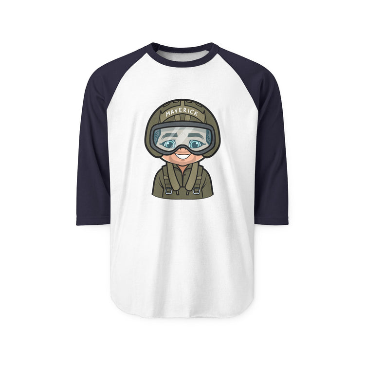 Maverick 3/4 Raglan Shirt - Fandom-Made