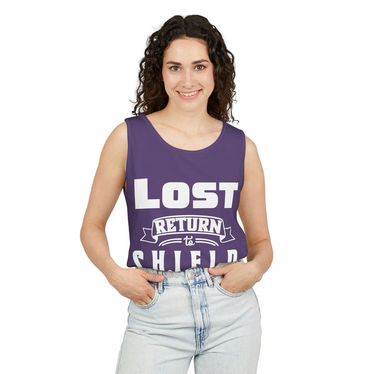 Lost Return To...S.H.I.E.L.D. Tank Top - Fandom-Made