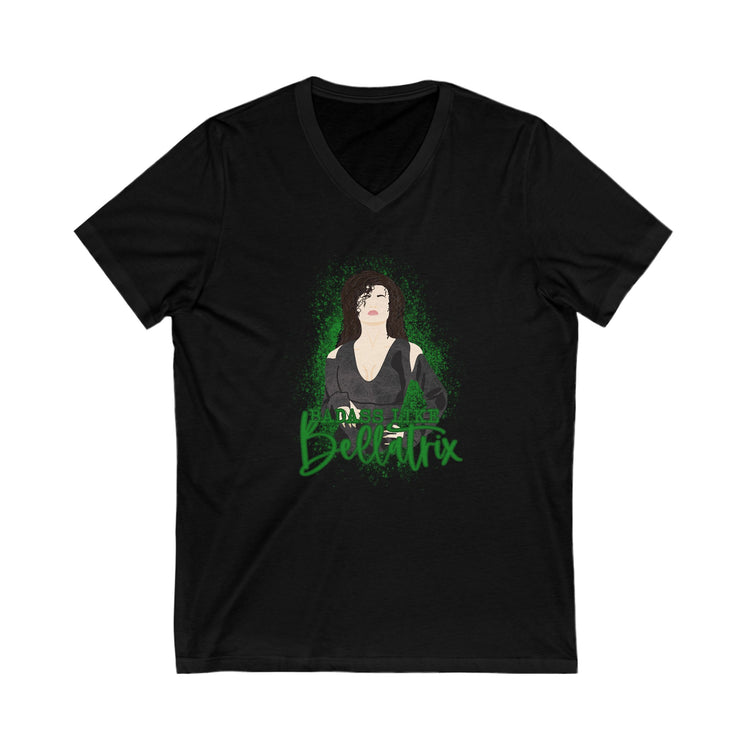 Bellatrix Lestrange V-Neck Tee - Fandom-Made