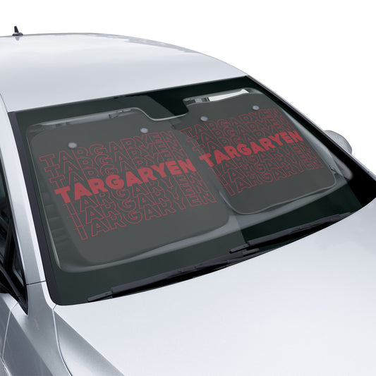 Targaryen Car Sunshade - Fandom-Made