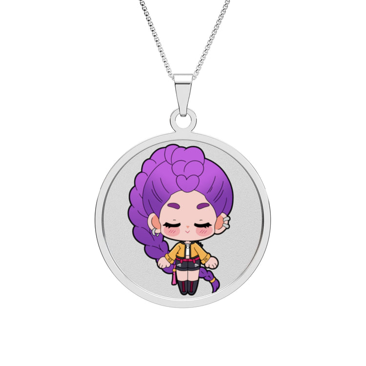 Rumi Round Photo Pendant