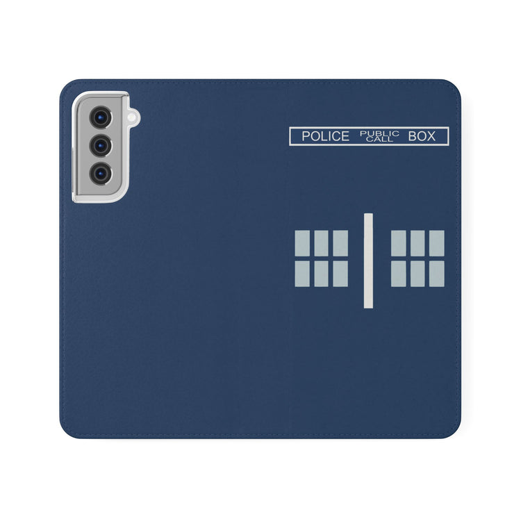 Tardis Flip Case - Fandom-Made