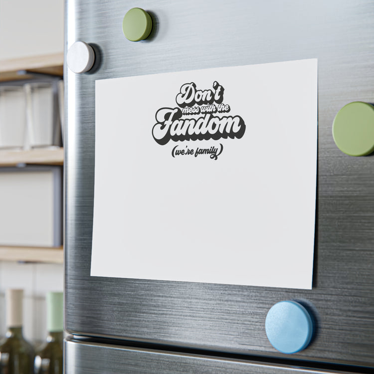 Don't Mess With The Fandom Post-it® Note Pad - Fandom-Made