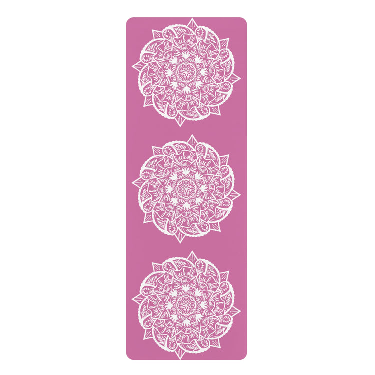 Profanities Mandala Rubber Yoga Mat - Fandom-Made