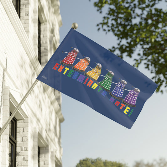 Exterminate Hate Flag - Fandom-Made