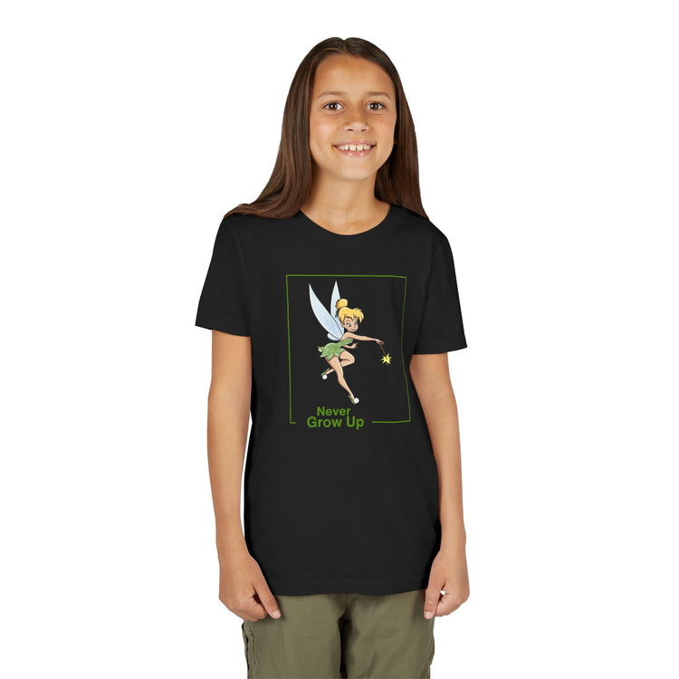 Never Grow Up Youth Tee - Fandom-Made
