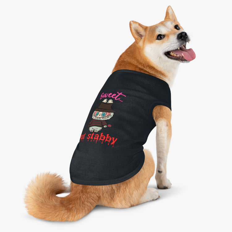 Sweet But Stabby Pet Tank Top - Fandom-Made