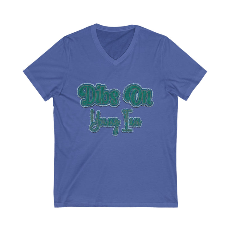 Dibs On Young Ian V-Neck Tee - Fandom-Made