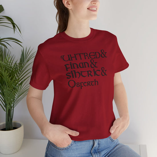 The Last Kingdom Names T-Shirt - Fandom-Made